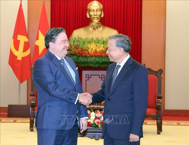 Tổng Bí thư Tô Lâm tiếp Đại sứ Hoa Kỳ Marc Knapper -0