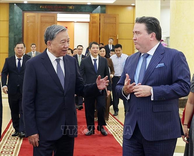 Tổng Bí thư Tô Lâm tiếp Đại sứ Hoa Kỳ Marc Knapper -0