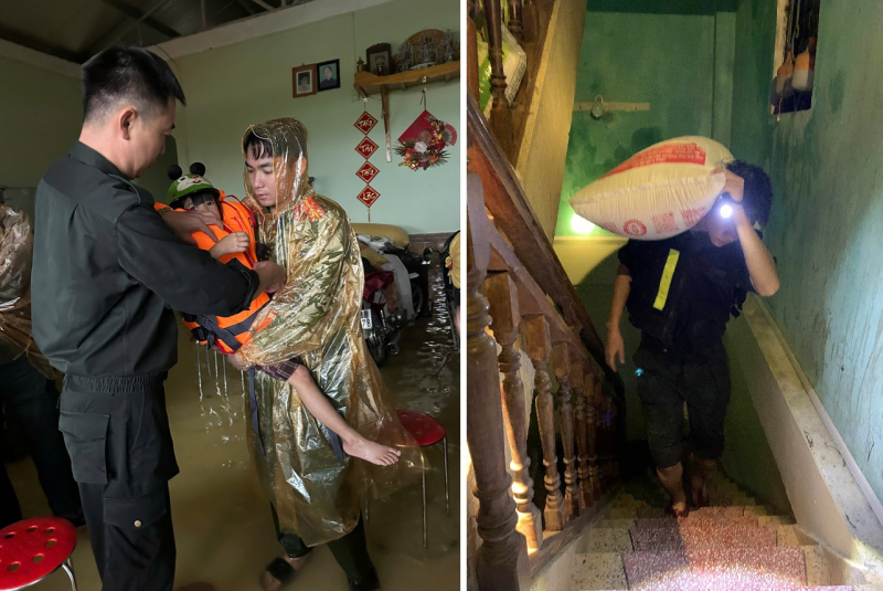 Công an tỉnh Cao Bằng: Chủ động ứng phó, khắc phục hậu quả bão số 10 -0