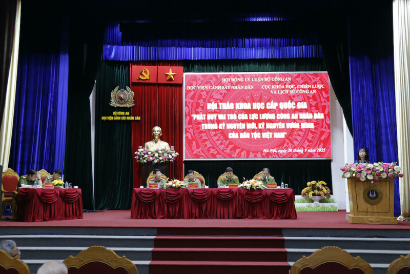 Phát huy vai trò của lực lượng CAND trong kỷ nguyên mới, kỷ nguyên vươn mình của dân tộc Việt Nam -0