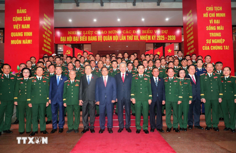 Khai mạc Đại hội Đảng bộ Quân đội lần thứ XII nhiệm kỳ 2025-2030 -0