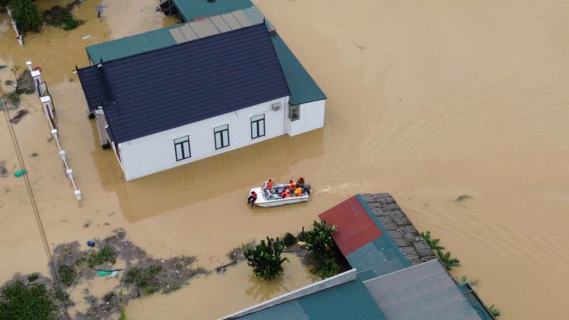 Thanh Hóa: Hơn 4.000 ngôi nhà bị ngập lụt do ảnh hưởng bão số 10 -0