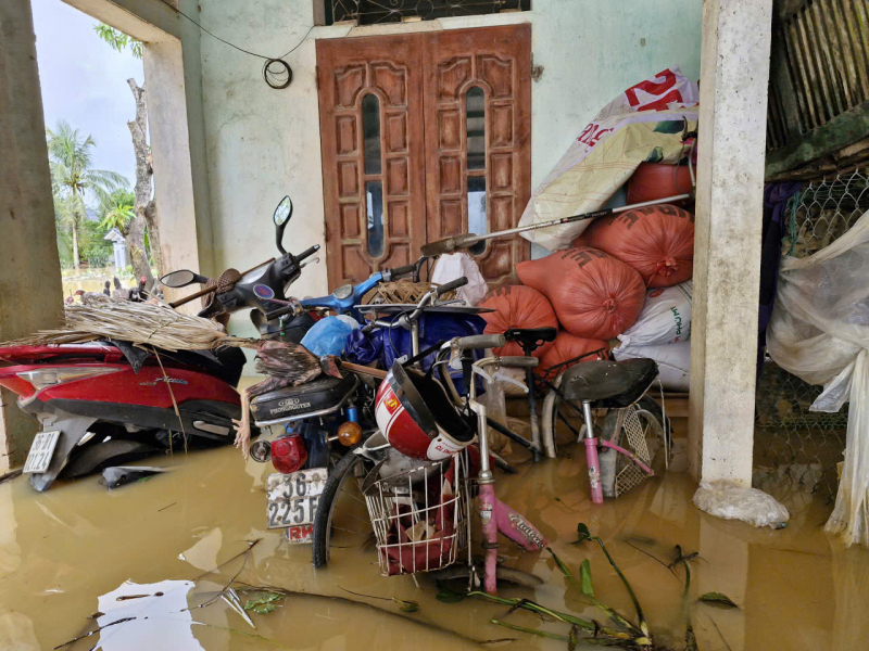 Thanh Hóa: Hơn 4.000 ngôi nhà bị ngập lụt do ảnh hưởng bão số 10 -0