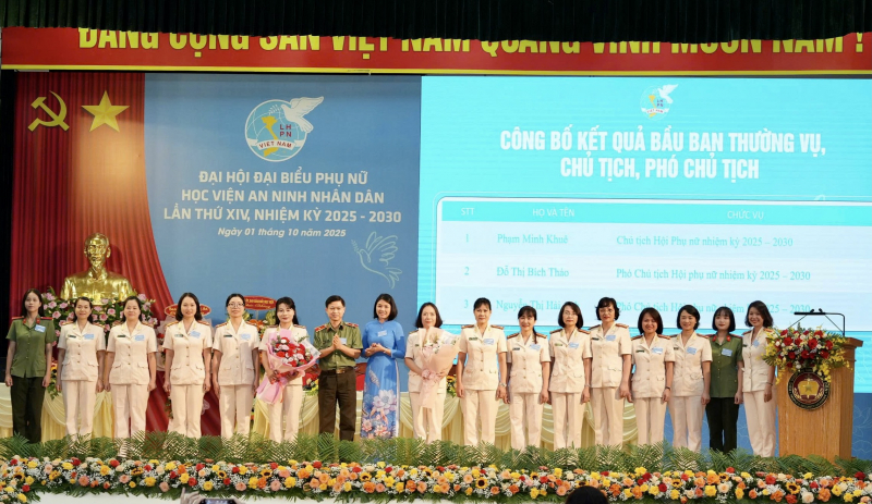 Hội phụ nữ Học viện ANND tiếp tục là điểm sáng tiêu biểu trong phong trào phụ nữ CAND -0