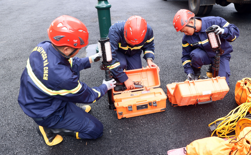 Lực lượng PCCC và CNCH khẩn trương chi viện Tuyên Quang -4