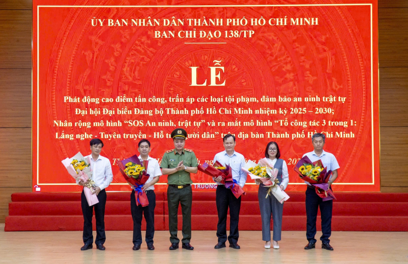TP Hồ Chí Minh phát động cao điểm tấn công tội phạm, đảm bảo ANTT -0