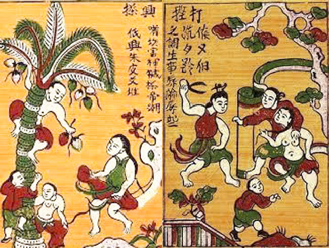 Phụ nữ trong tranh dân gian Việt Nam -0