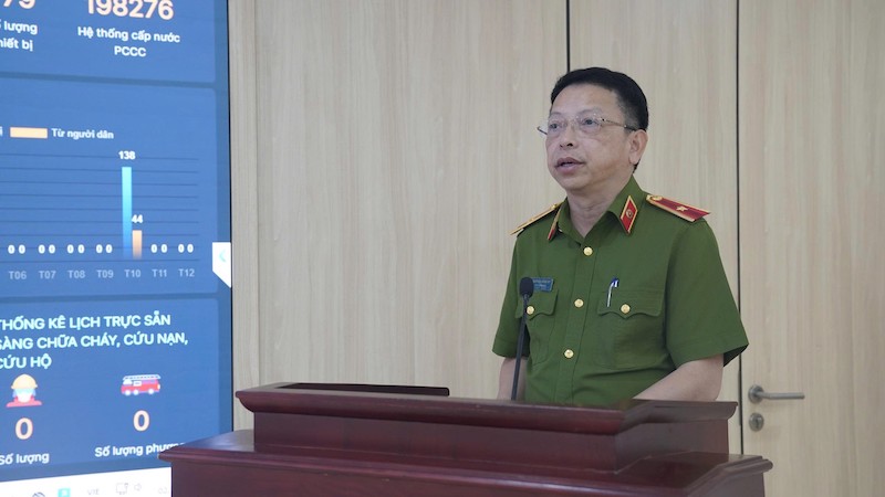 Ra mắt Trung tâm Thông tin chỉ huy hệ thống truyền tin, báo sự cố phòng cháy chữa cháy và cứu nạn cứu hộ -0