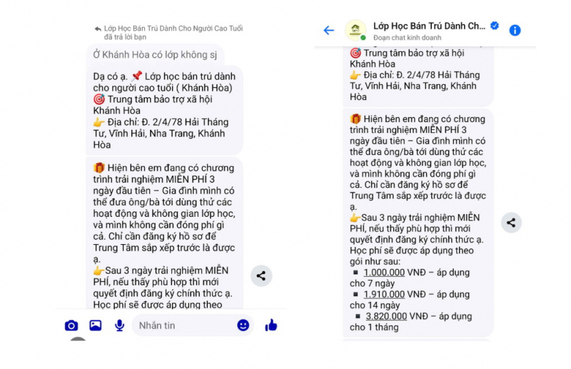 Cảnh báo mạo danh cơ quan nhà nước mở lớp bán trú cho người cao tuổi -0