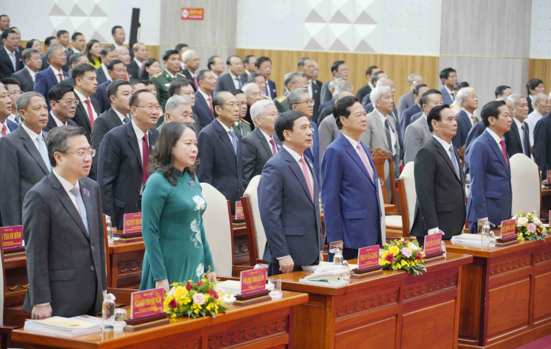 Khai mạc Đại hội đại biểu Đảng bộ tỉnh An Giang nhiệm kỳ 2025 – 2030 -0