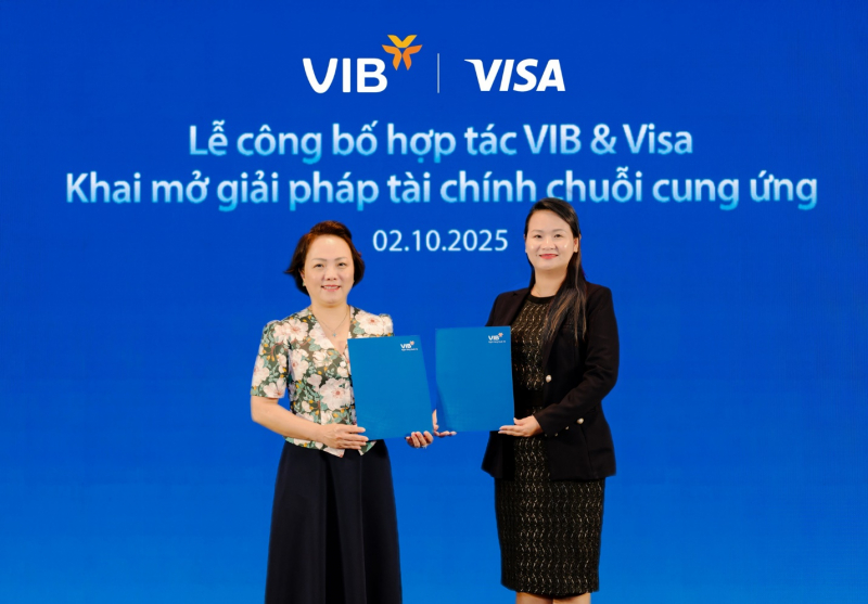 Lần đầu tiên, VIB và Visa ra mắt gói giải pháp tài chính linh hoạt cho chuỗi cung ứng Việt Nam -0