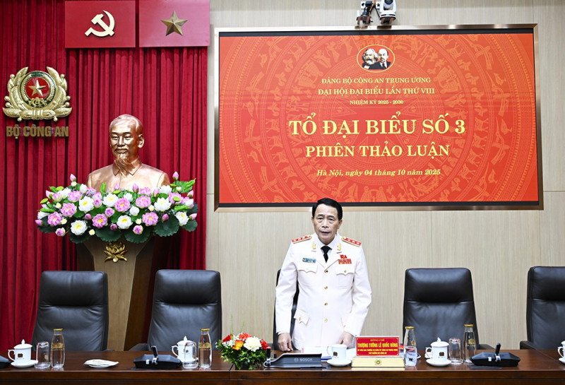 Tâm huyết, trách nhiệm Phiên thảo luận tổ tại Đại hội đại biểu Đảng bộ Công an Trung ương lần thứ VIII -0