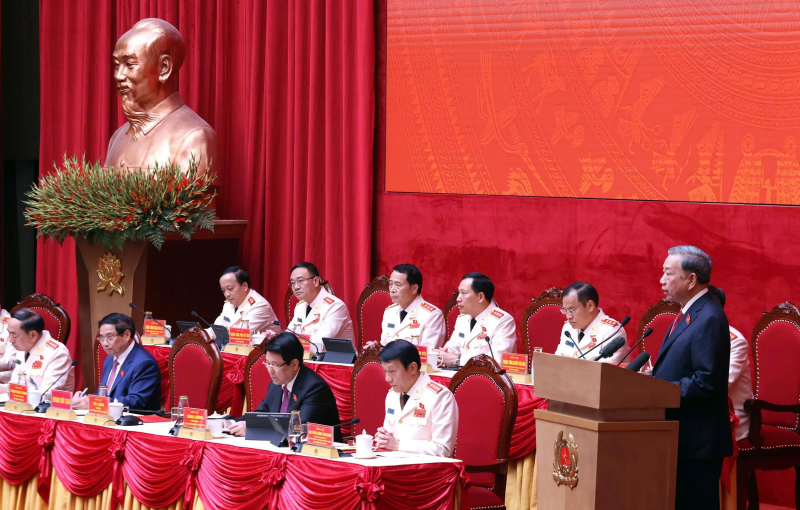 Tổng Bí thư Tô Lâm phát động phong trào thi đua 