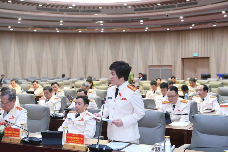 Tâm huyết, trách nhiệm Phiên thảo luận Tổ Đại hội đại biểu Đảng bộ Công an Trung ương lần thứ VIII -0