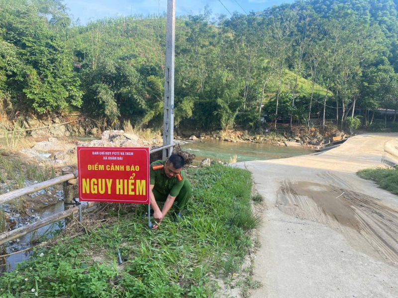 Công an các địa phương khẩn trương triển khai ứng phó bão số 11 -0