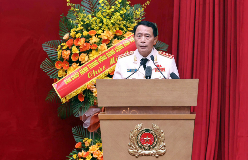 Toàn cảnh Đại hội đại biểu Đảng bộ Công an Trung ương lần thứ VIII -1