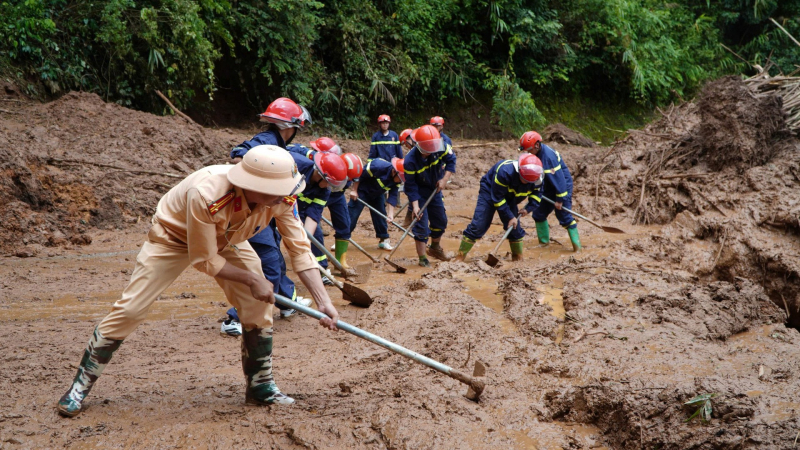 Lực lượng Công an Điện Biên, Lai Châu: Chủ động ứng phó bão số 11 -0