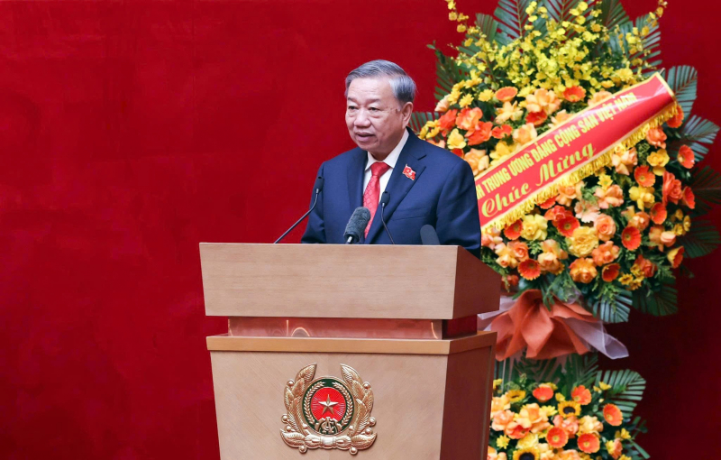 Toàn cảnh Đại hội đại biểu Đảng bộ Công an Trung ương lần thứ VIII -0