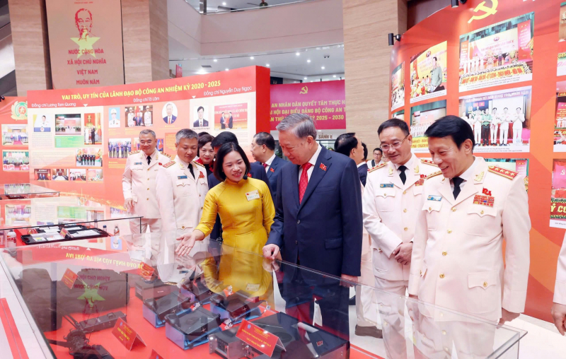 Toàn cảnh Đại hội đại biểu Đảng bộ Công an Trung ương lần thứ VIII -2