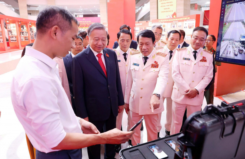 Toàn cảnh Đại hội đại biểu Đảng bộ Công an Trung ương lần thứ VIII -3