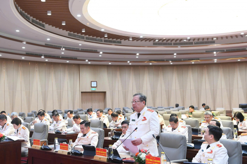 Toàn cảnh Đại hội đại biểu Đảng bộ Công an Trung ương lần thứ VIII -0