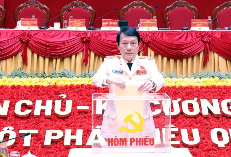 Toàn cảnh Đại hội đại biểu Đảng bộ Công an Trung ương lần thứ VIII -1