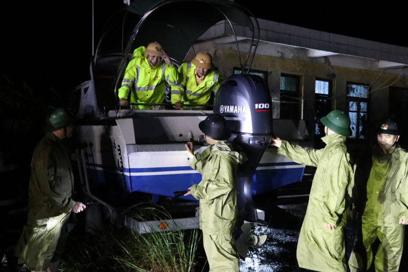 Đoàn công tác Bộ Công an kiểm tra công tác phòng, chống thiên tai tại tỉnh Quảng Ninh -0