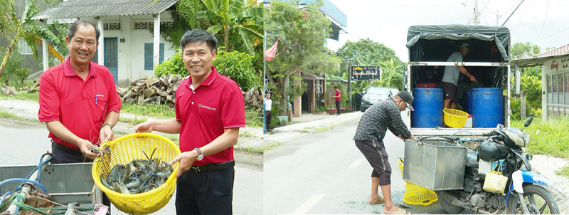 Agribank Chi nhánh Trà Vinh tiếp sức phát triển nghề nuôi trồng thủy sản ở xã Long Hòa -0