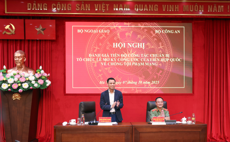 Chuẩn bị chu đáo, bảo đảm an ninh tuyệt đối cho Lễ mở ký Công ước Hà Nội -0