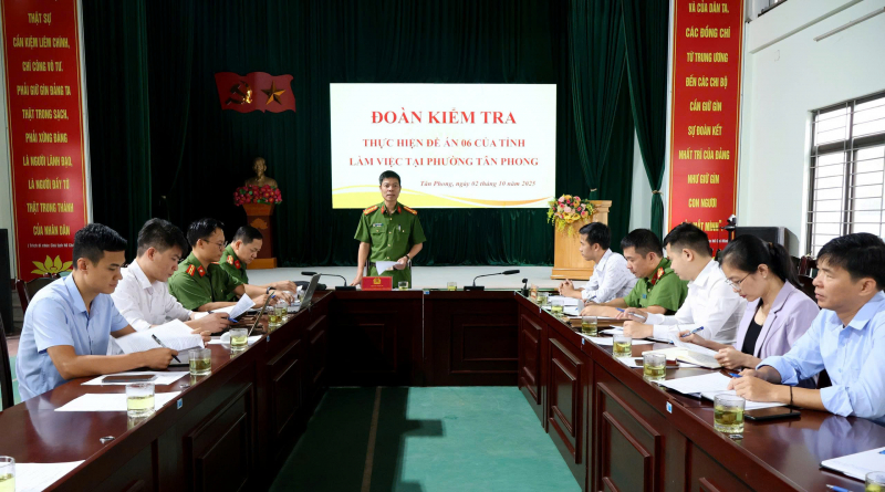 Công an tỉnh Lai Châu tiên phong đi đầu trong đổi mới sáng tạo và chuyển đổi số (bài 2) -0