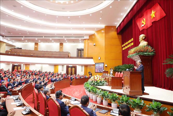 Bế mạc Hội nghị lần thứ 13 Ban Chấp hành Trung ương Đảng khóa XIII -0