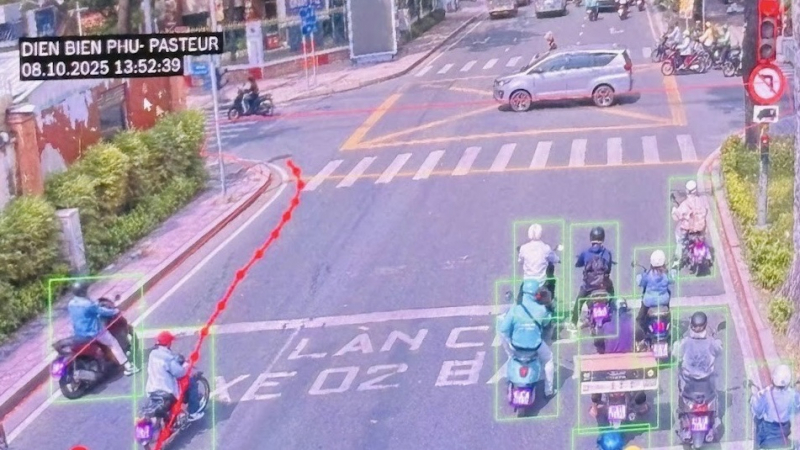 Phát trên 3.400 trường hợp vi phạm giao thông qua camera AI -0