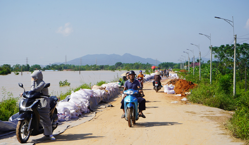 Thái Nguyên: Nguy cơ ngập úng vẫn xảy ra ở nhiều địa phương -0