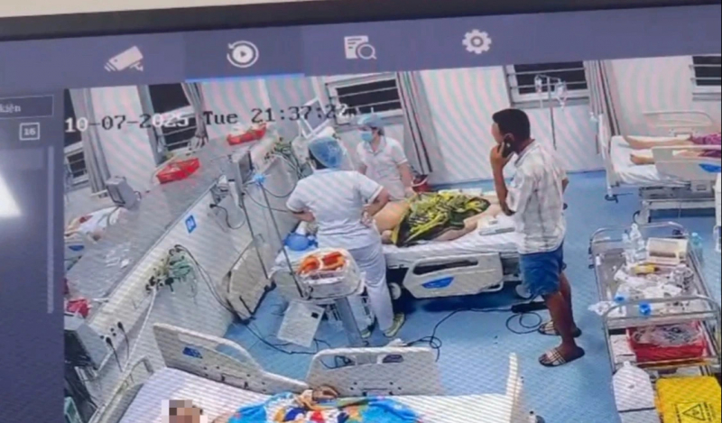 Đề nghị xử lý người đàn ông hành hung nhân viên y tế Bệnh viện Đa khoa Vũng Tàu -1