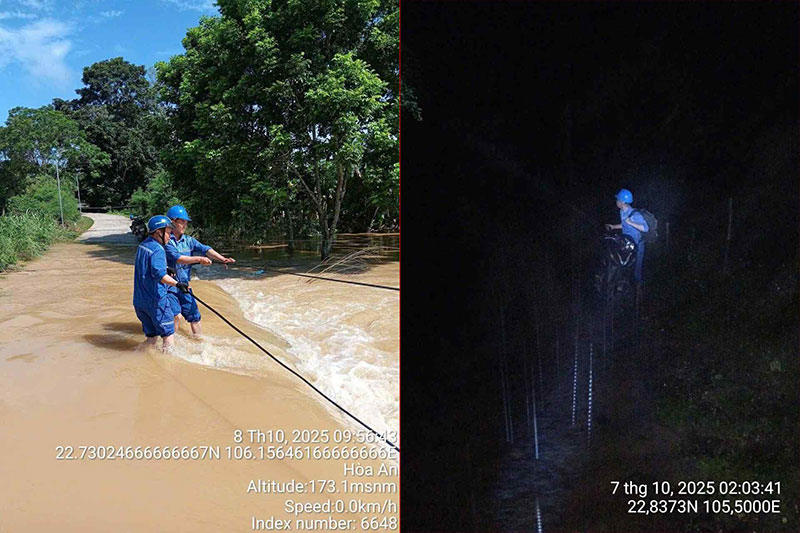 Mạng lưới và dịch vụ của VNPT bảo đảm phục vụ chính quyền và người dân bị ảnh hưởng bão -0