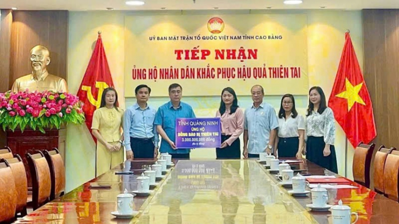 Quảng Ninh hỗ trợ vùng thiên tai phía Bắc 15 tỷ đồng -0 Quảng Ninh hỗ trợ vùng thiên tai phía Bắc 15 tỷ đồng -0