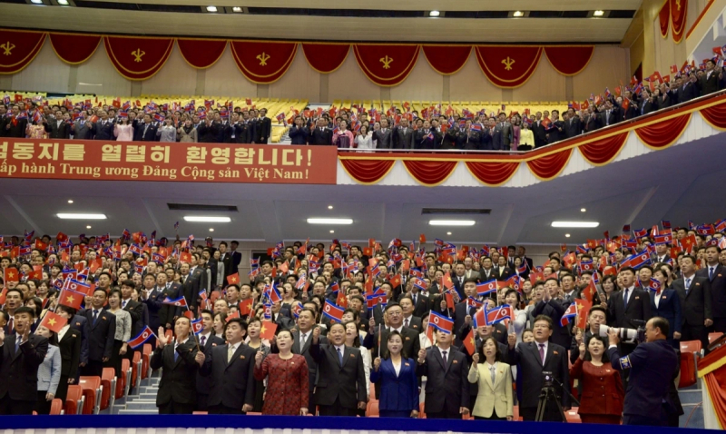 Lễ đón Tổng Bí thư Tô Lâm thăm cấp Nhà nước Cộng hòa Dân chủ Nhân dân Triều Tiên -1