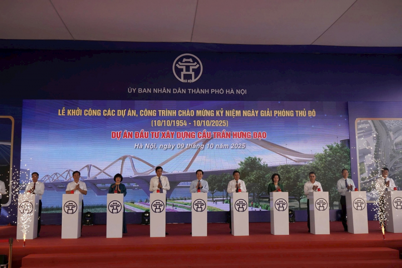 Hà Nội khởi công xây dựng cầu Trần Hưng Đạo -0