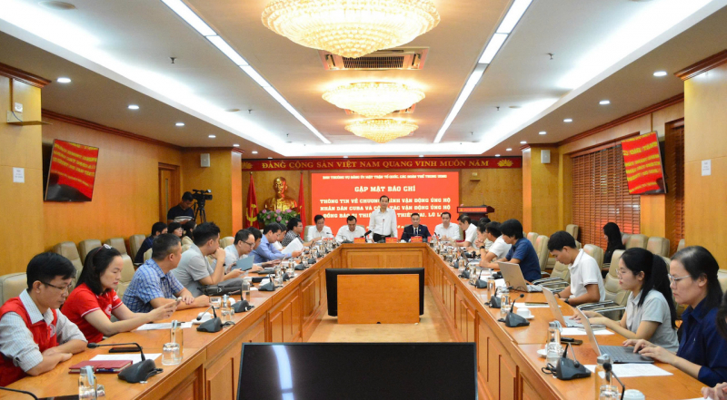 Chung tay ủng hộ nhân dân Cuba và đồng bào bị thiệt hại do thiên tai, lũ lụt -0