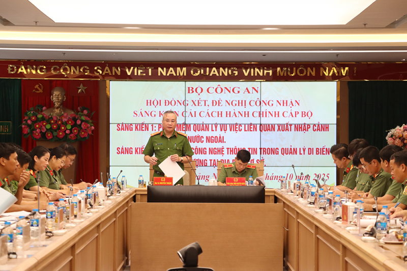 Đánh giá sáng kiến cải cách hành chính cấp Bộ của Công an tỉnh Quảng Ninh -0