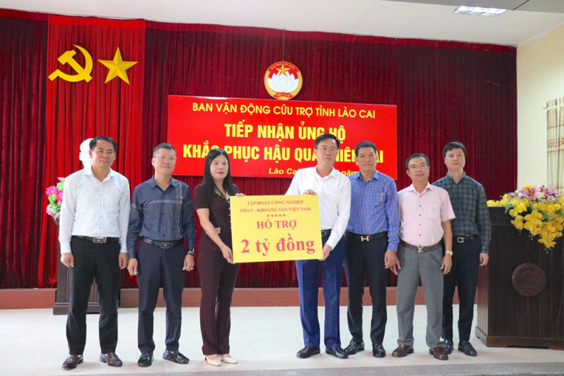 TKV ủng hộ 10 tỷ đồng hỗ trợ các tỉnh miền núi phía Bắc khắc phục hậu quả thiên tai -0