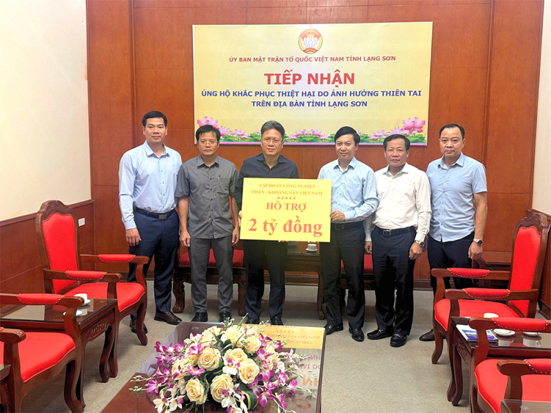 TKV ủng hộ 10 tỷ đồng hỗ trợ các tỉnh miền núi phía Bắc khắc phục hậu quả thiên tai -0