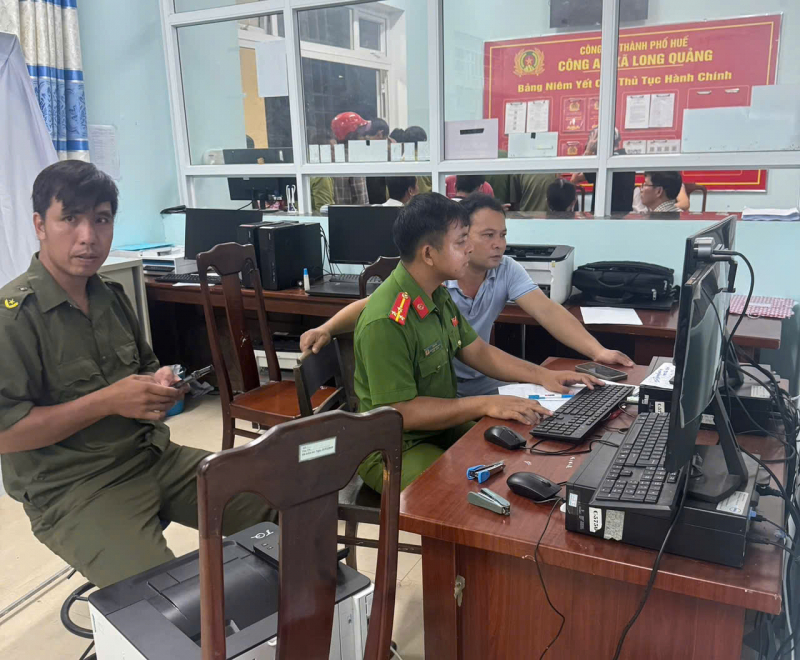 Công an cấp xã với Chiến dịch 90 ngày đêm làm sạch cơ sở dữ liệu đất đai