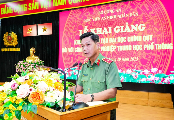 Học viện ANND khai giảng Khóa D57 đào tạo đại học chính quy -0