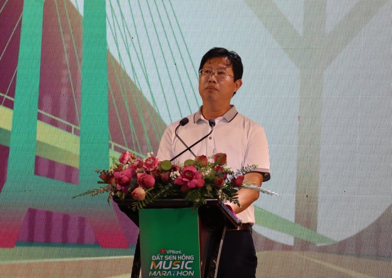 Công an Đồng Tháp đảm bảo an ninh an toàn giải Marathon Đất Sen hồng -0