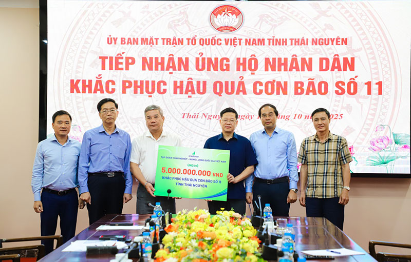 Petrovietnam kịp thời sẻ chia cùng người dân Thái Nguyên sau đợt mưa lũ lịch sử -0