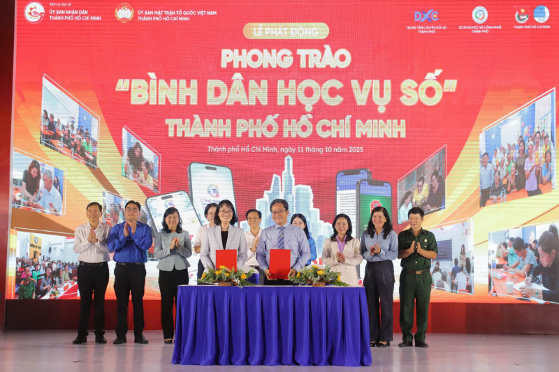 TP Hồ Chí Minh phát động phong trào “Bình dân học vụ số”  -0