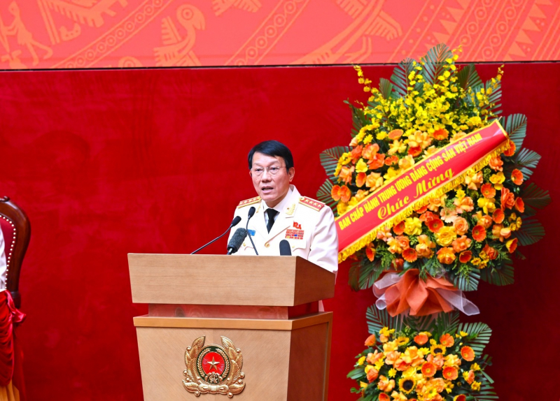 8th Congress of Public Security Central Party Organization officially opens in Hanoi -0