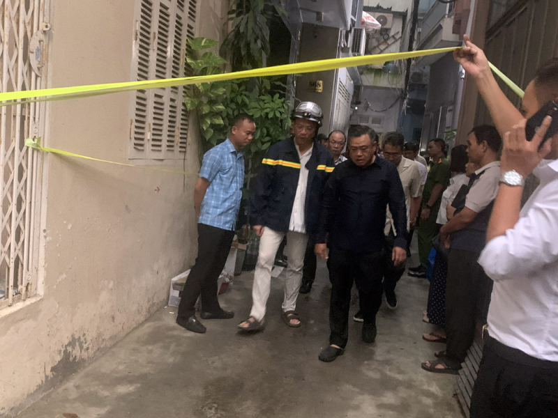 Cháy nhà dân tại địa chỉ số 9, hẻm 12 ngách 17 ngõ 180 Kim Hoa -0