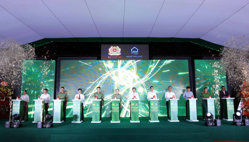 Khởi công dự án nhà ở cho lực lượng vũ trang CAND tại Thanh Liệt, Hà Nội -0